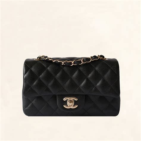 chanel caviar mini rectangular|Mini Bags .